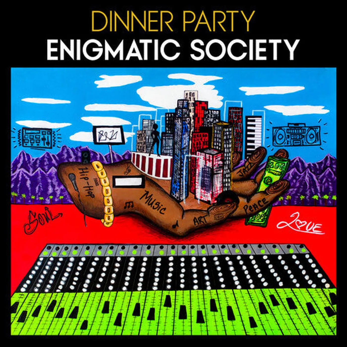 Dinner Party LP Vinyl - Enigmatic Society (Blk) (Colv) (Wht)