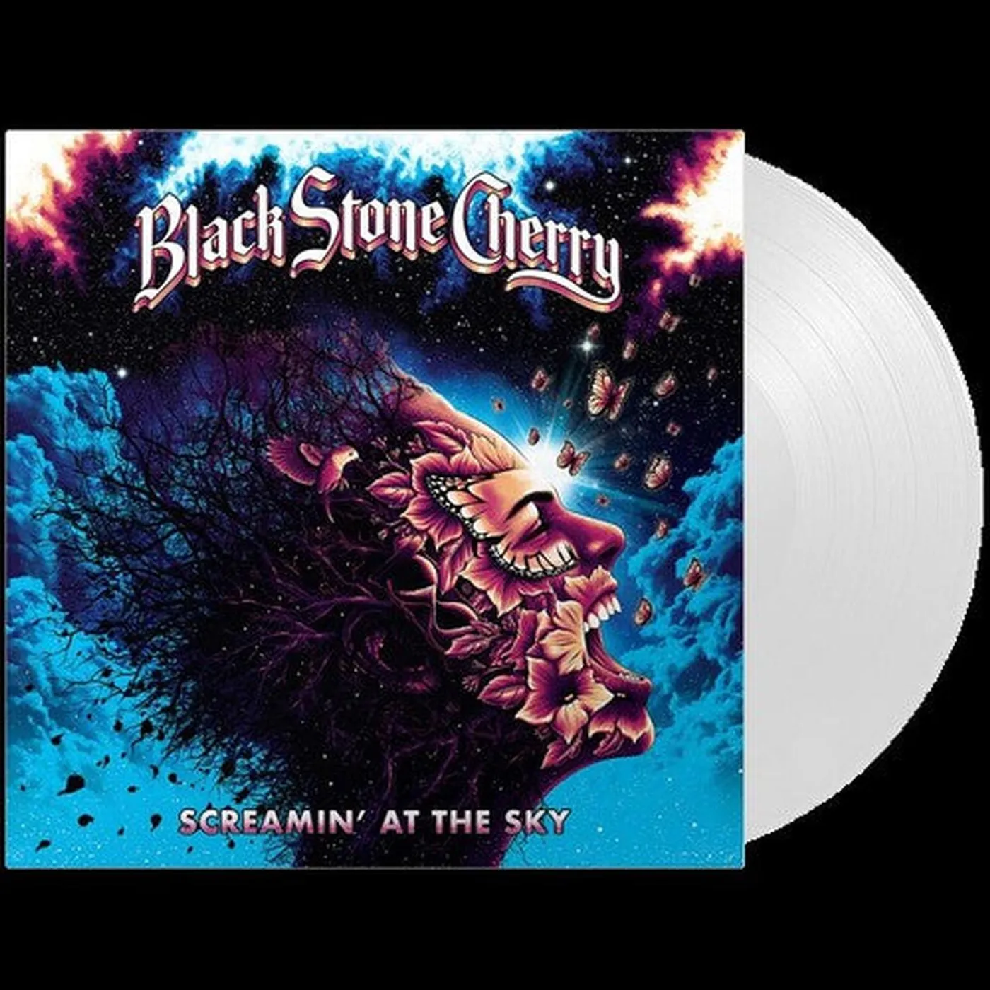 Black Stone Cherry LP Vinyl - Screamin' At The Sky - White (Colv) (Wht)