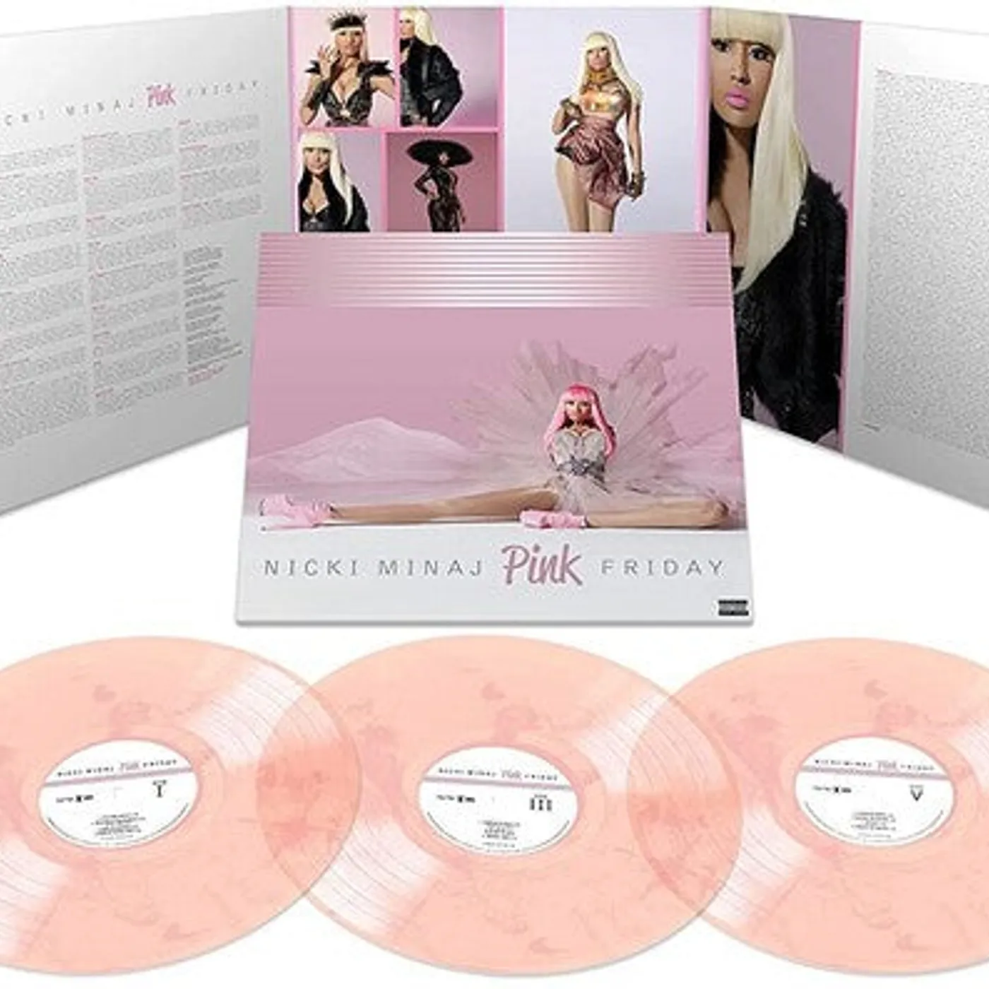 Nicki Minaj LP Vinyl - Pink Friday (10Th Anniversary) (Colv) (Dlx) (Pnk)
