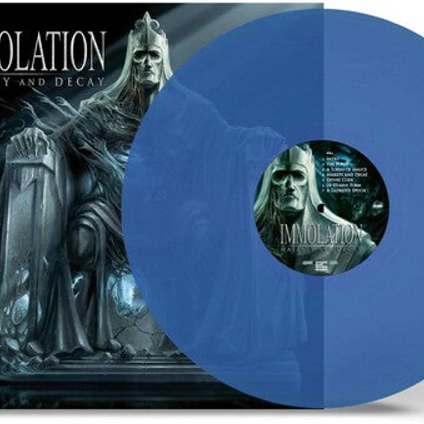 Immolation LP Vinyl - Majesty And Decay - Trans Blue (Blue) (Colv)