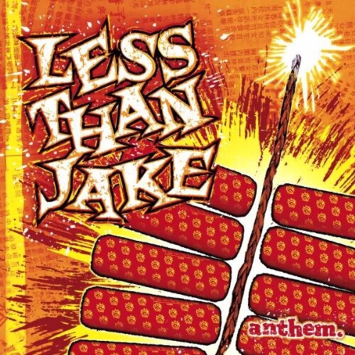 Less Than Jake LP Vinyl - Anthem (Colv) (Cvnl) (Org)
