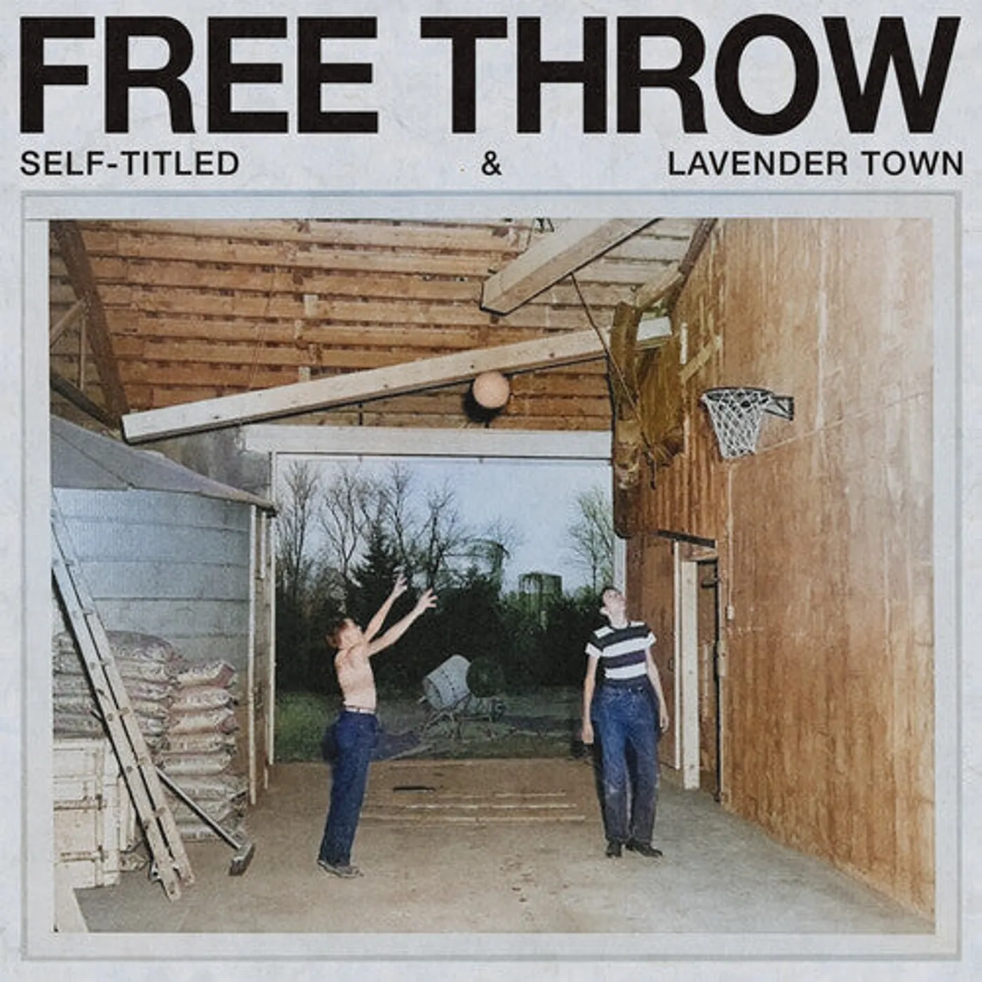 Free Throw LP Vinyl - Self-Titled / Lavender Town (Colv)