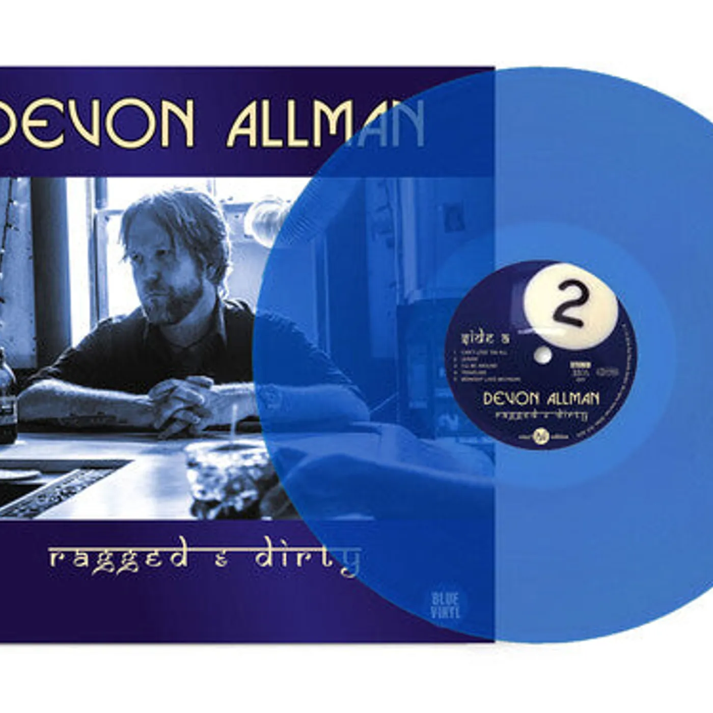 Devon Allman LP Vinyl - Ragged & Dirty - Blue (Blue) (Colv) (Ogv)