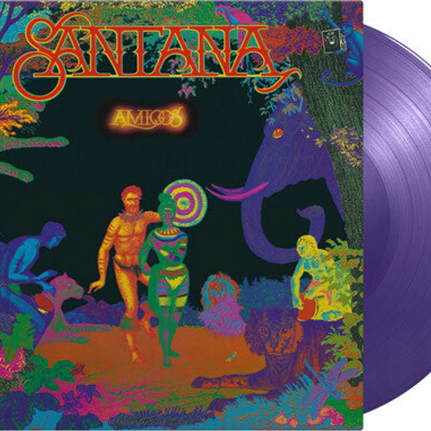 Santana LP Vinyl - Amigos (Colv) (Gate) (Ltd) (Ogv) (Purp) (Hol)