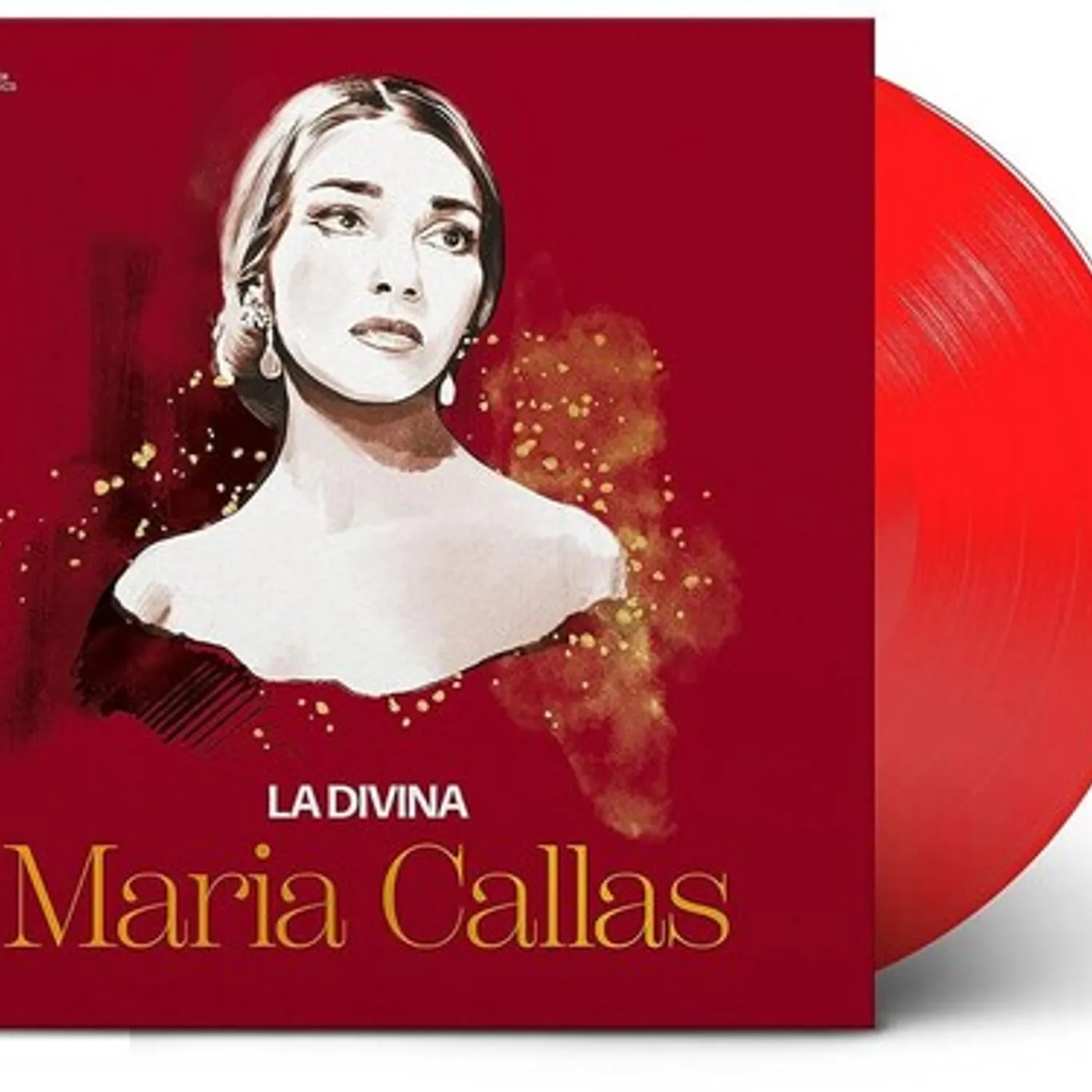 Maria Callas LP Vinyl - La Divina - Compilation (Best Of Callas) (Colv)