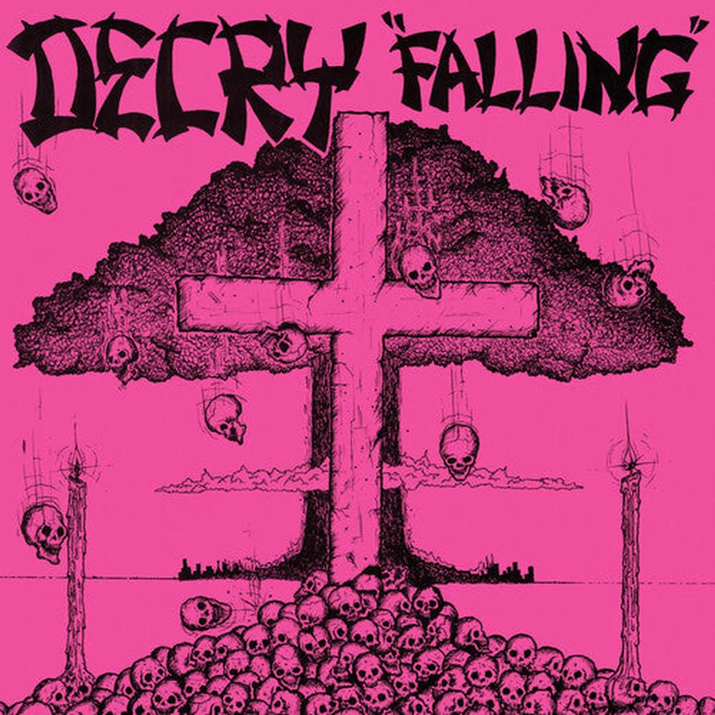 Decry LP Vinyl - Falling - Pink (Colv) (Dlx) (Pnk) (Rmst) (Reis)