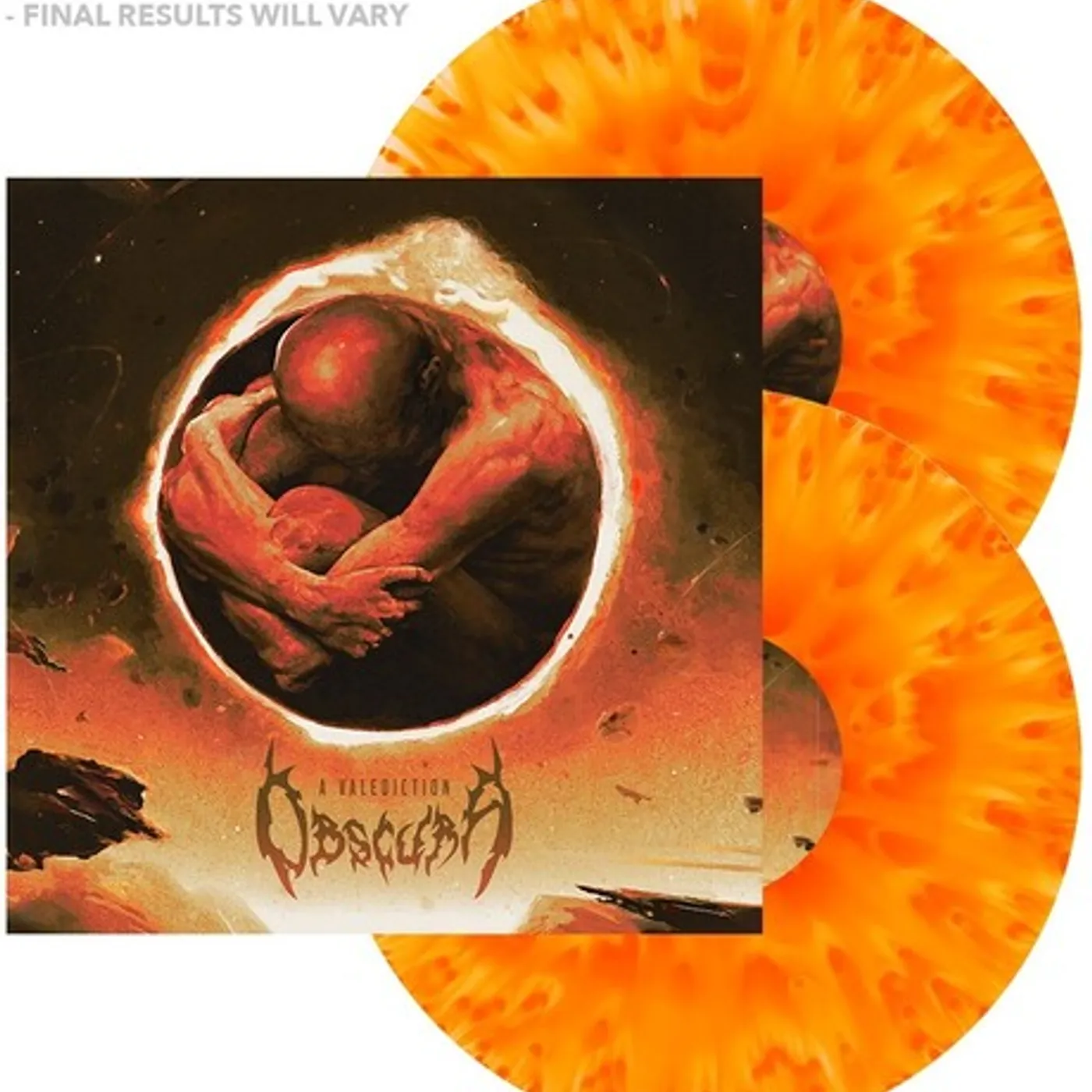 Obscura LP Vinyl - Valediction (Cloudy Yellow Orange) (Colv) (Ltd)