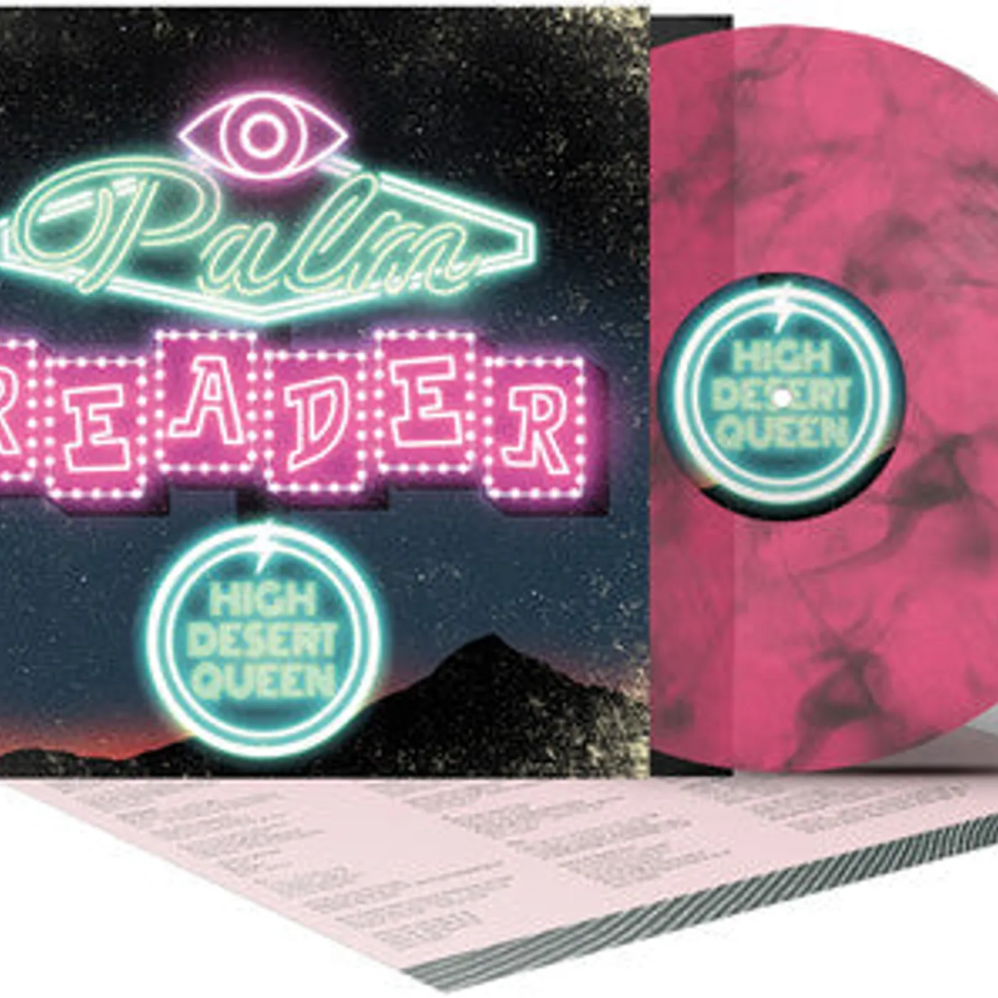 High Desert Queen LP Vinyl - Palm Reader (Blk) (Colv) (Ltd) (Ofgv) (Pnk)
