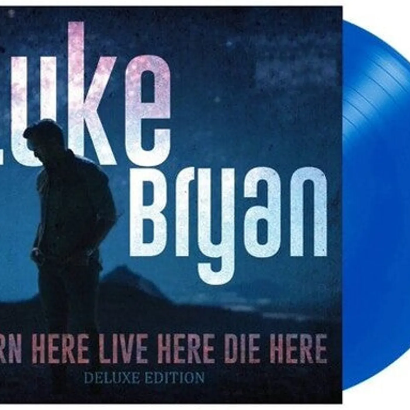 Luke Bryan LP Vinyl - Born Here Live Here Die Here (Blue) (Colv) (Dlx)