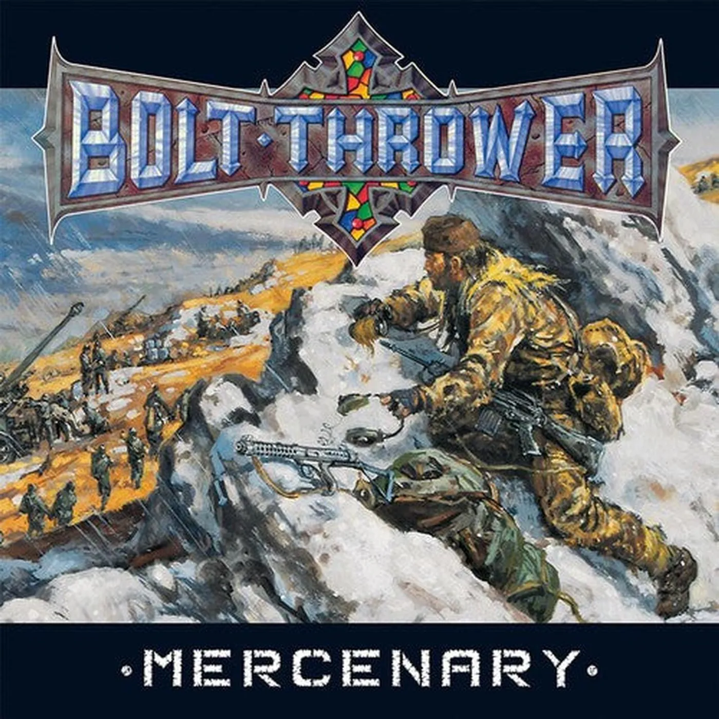 Bolt Thrower LP Vinyl - Mercenary (Blk) (Colv) (Ylw)