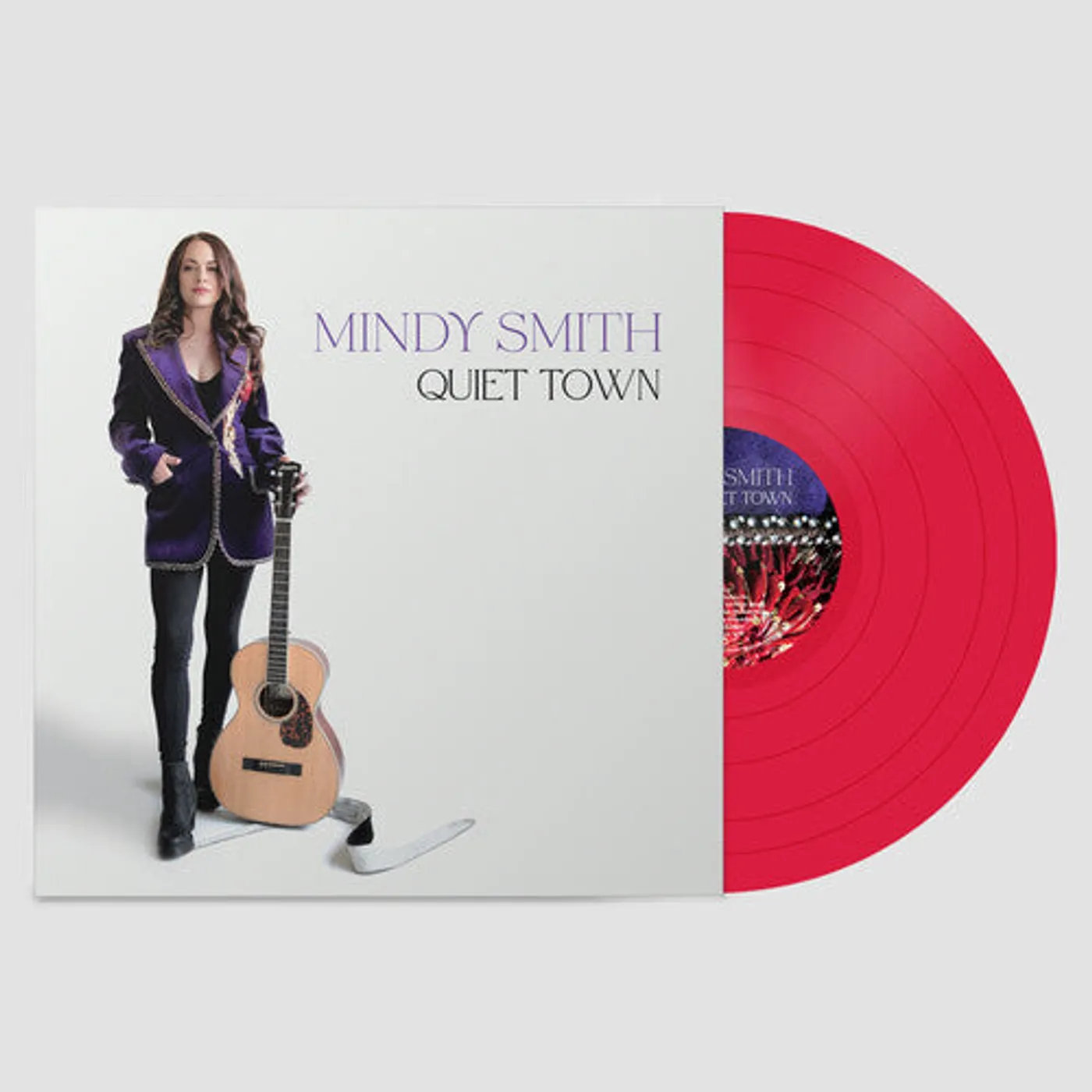 Mindy Smith LP Vinyl - Quiet Town - Red (Colv) (Ofgv) (Red)