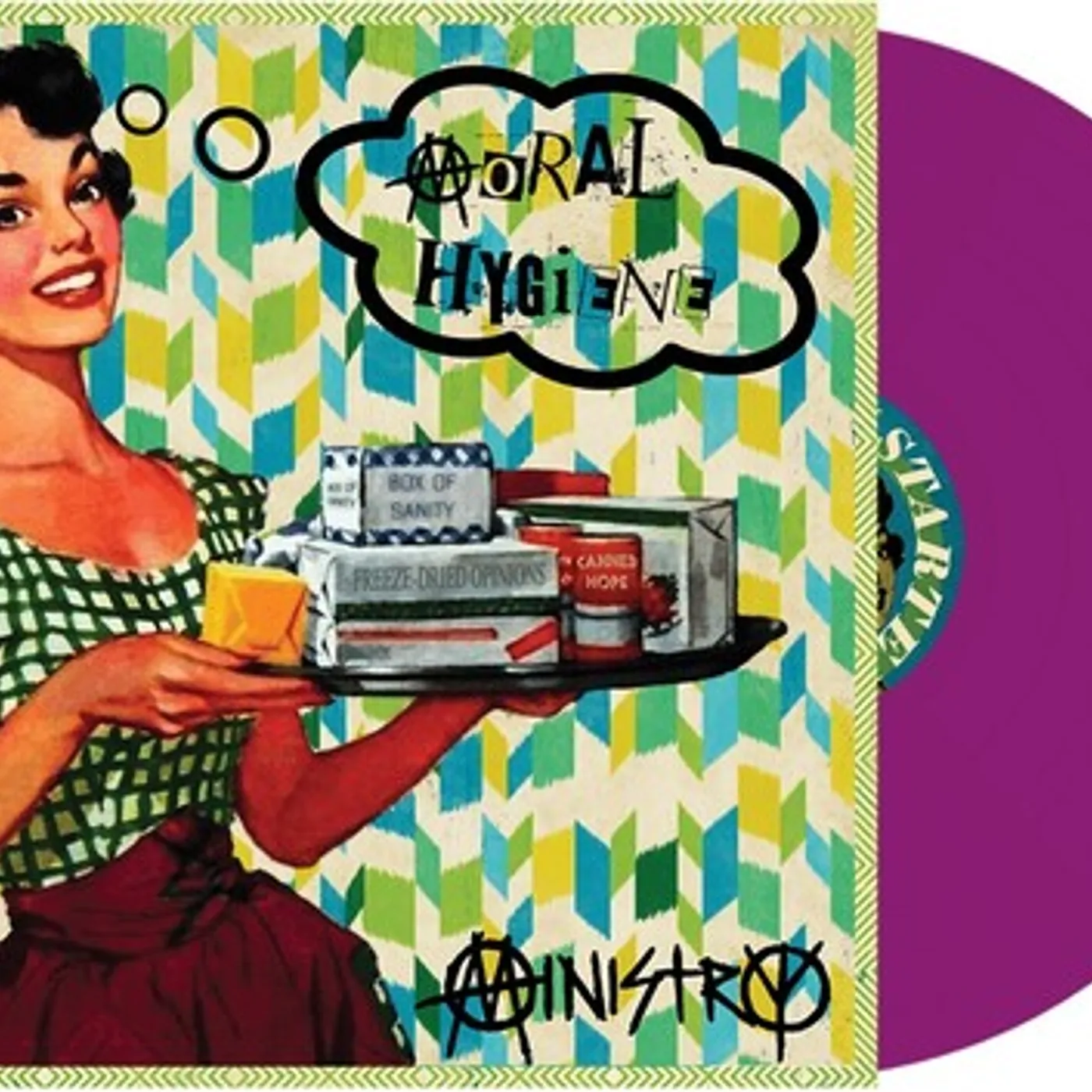 Ministry LP Vinyl - Moral Hygiene - Violet (Colv) (Viol)