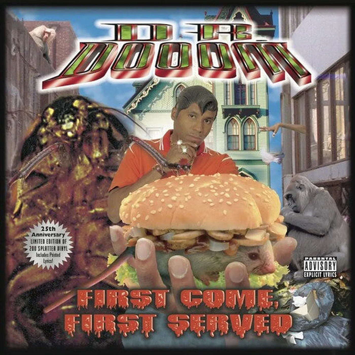 Dr. Dooom LP Vinyl - First Come, First Served (25Th Anniversary) (Colv)