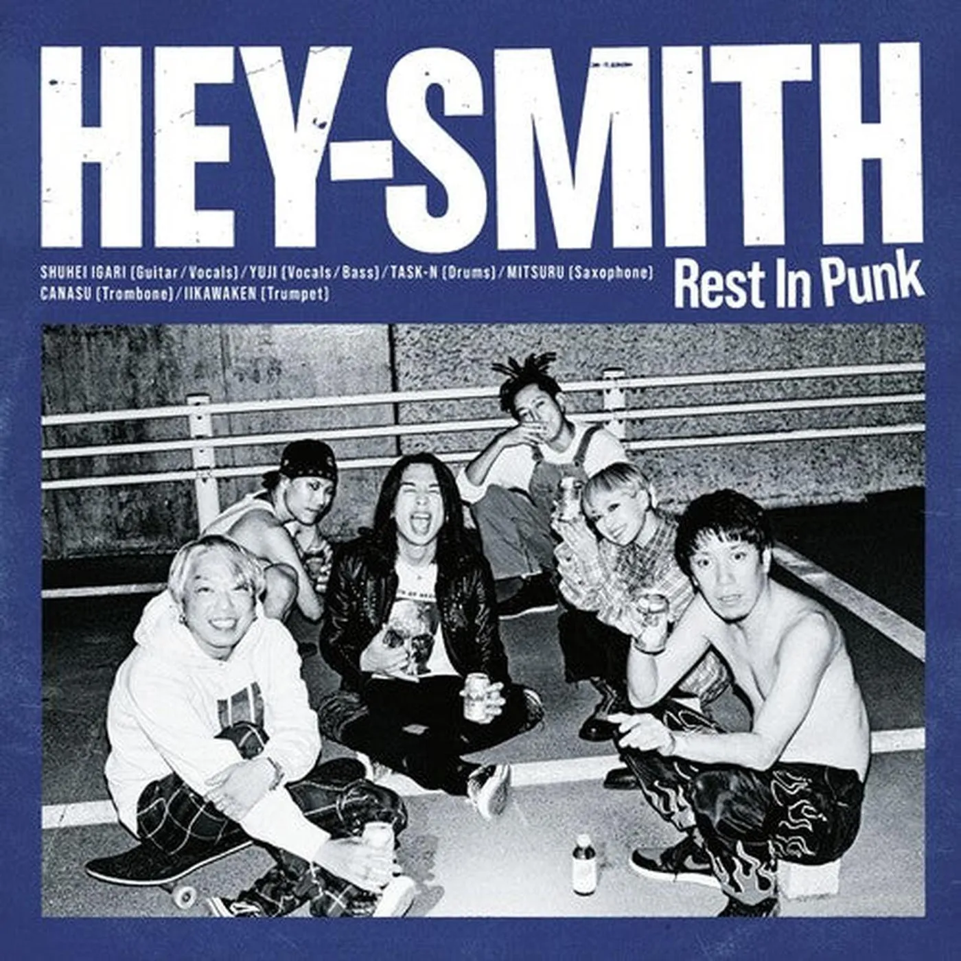 HEY-SMITH LP Vinyl - Rest In Punk (World Edition) (Blue) (Colv)
