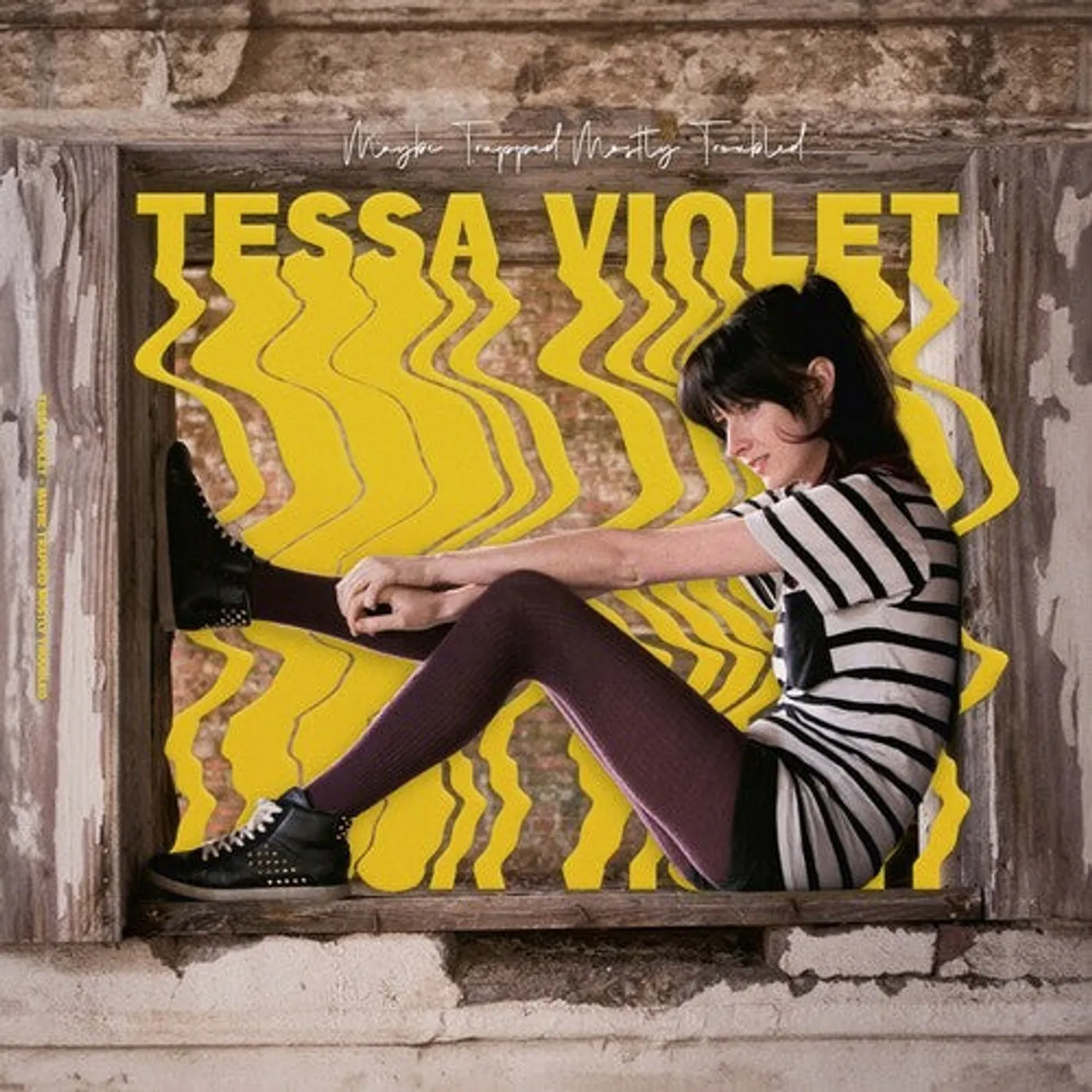 Tessa Violet LP Vinyl - Maybe Trapped Mostly Troubled - Purple (Colv)
