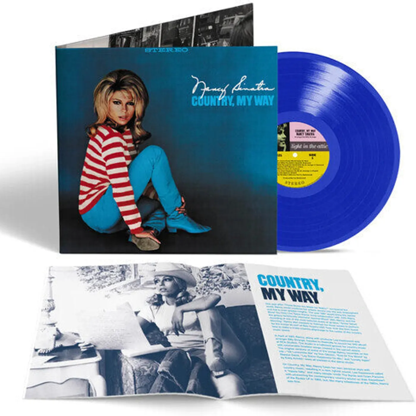 Nancy Sinatra LP Vinyl - Country My Way (Blue) (Bonus Tracks) (Colv) (Gate)