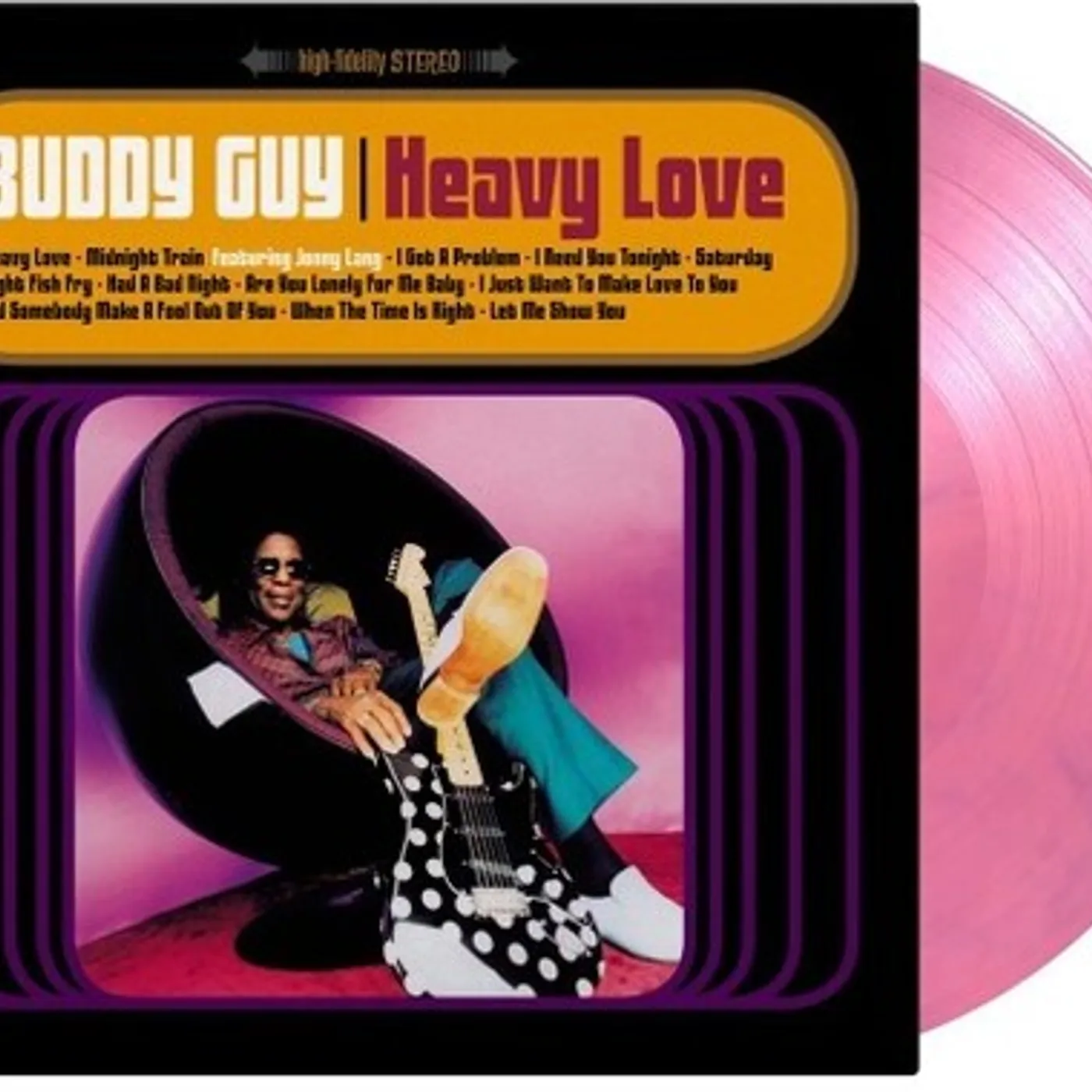 Buddy Guy LP Vinyl - Heavy Love (Colv) (Gate) (Ltd) (Ogv) (Pnk) (Purp)