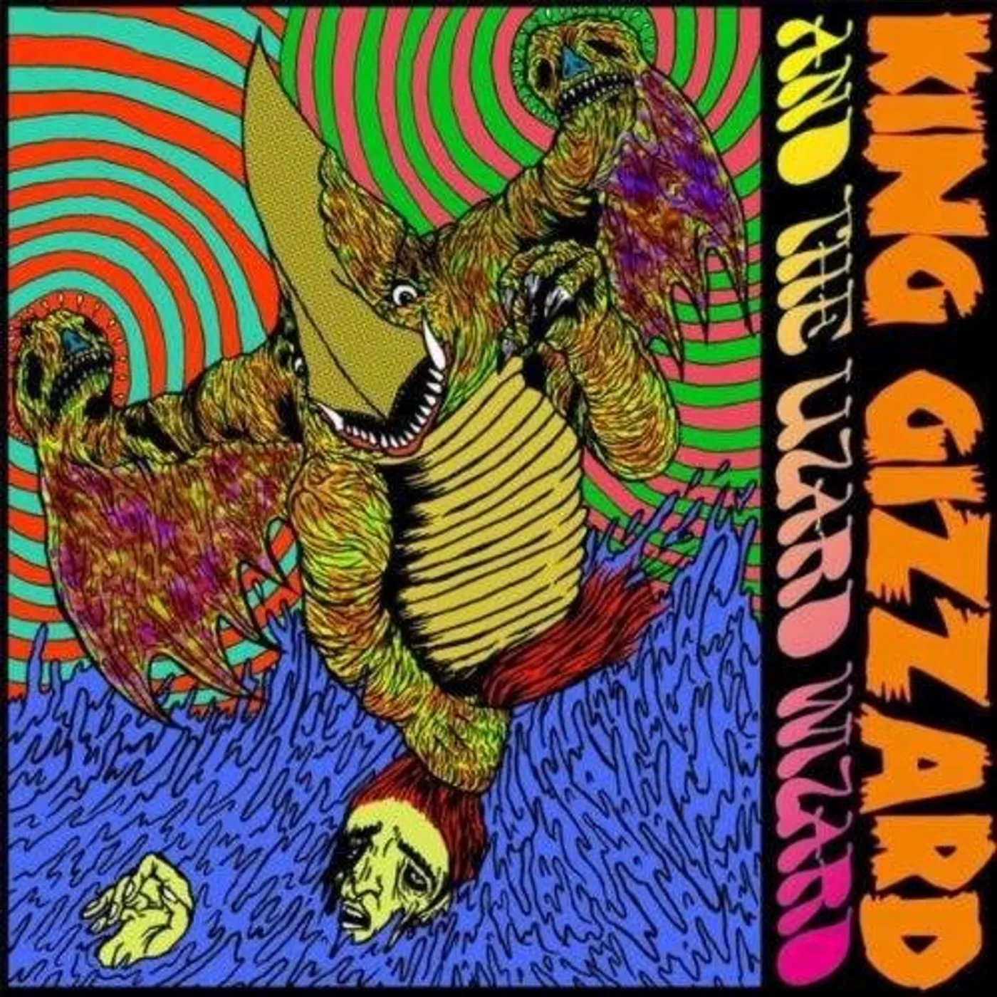 King Gizzard & The Lizard Wizard LP Vinyl - Willoughby'S Beach (Colv) (Red) (Reis)