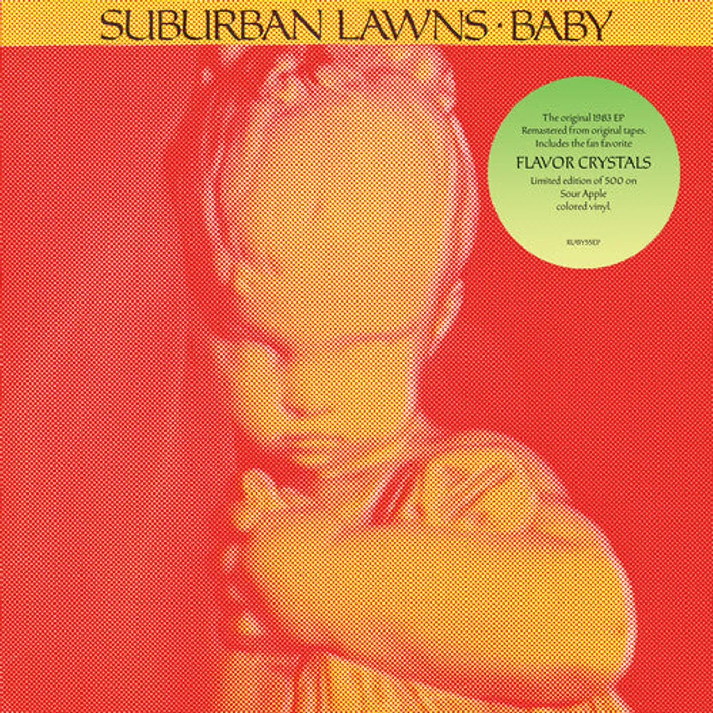 Suburban Lawns LP Vinyl - Baby - Sour Apple (Colv) (Ltd)