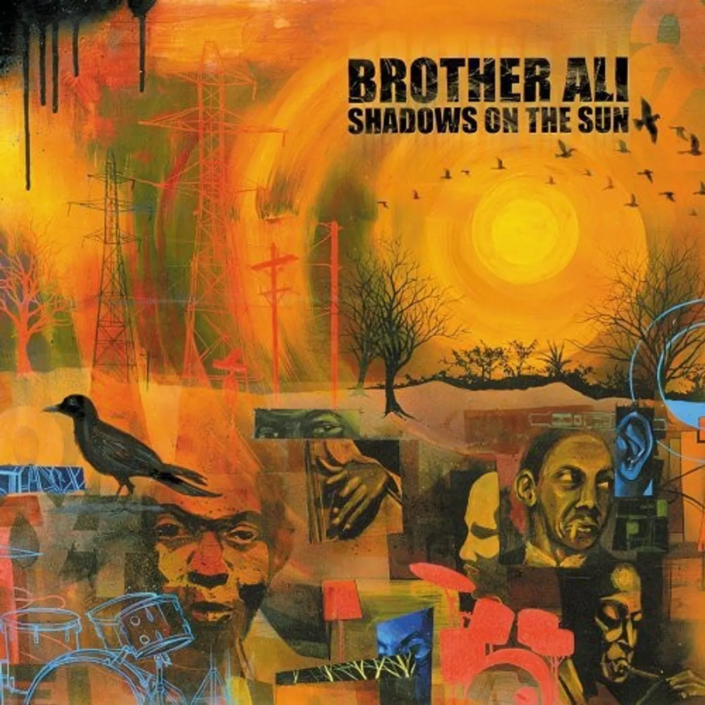 Brother Ali LP Vinyl - Shadows On The Sun (Blue) (Colv) (Org)