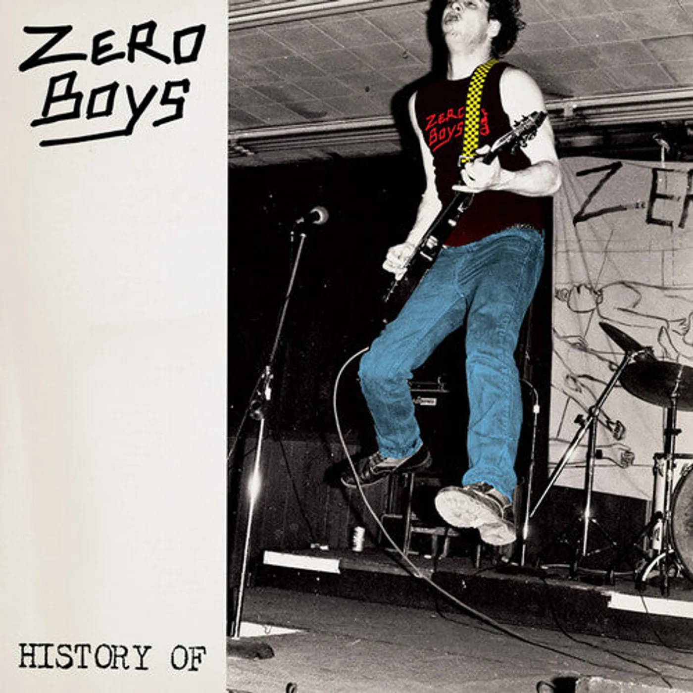Zero Boys LP Vinyl - History Of (Colv) (Aniv)