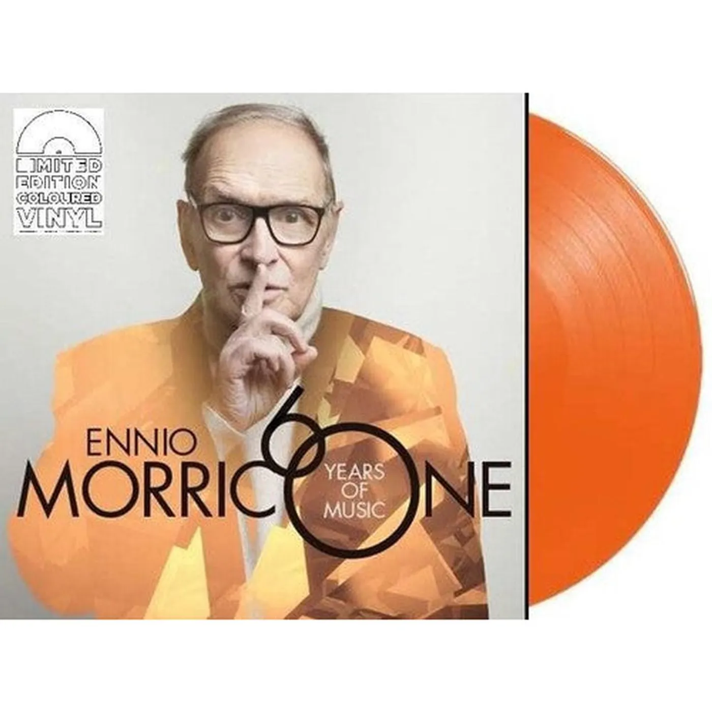 Ennio Morricone Ennio (Colv) (Ltd) (Ita) Morricone LP Vinyl - 60 Years Of Music (Colv) (Ltd) (Ita)
