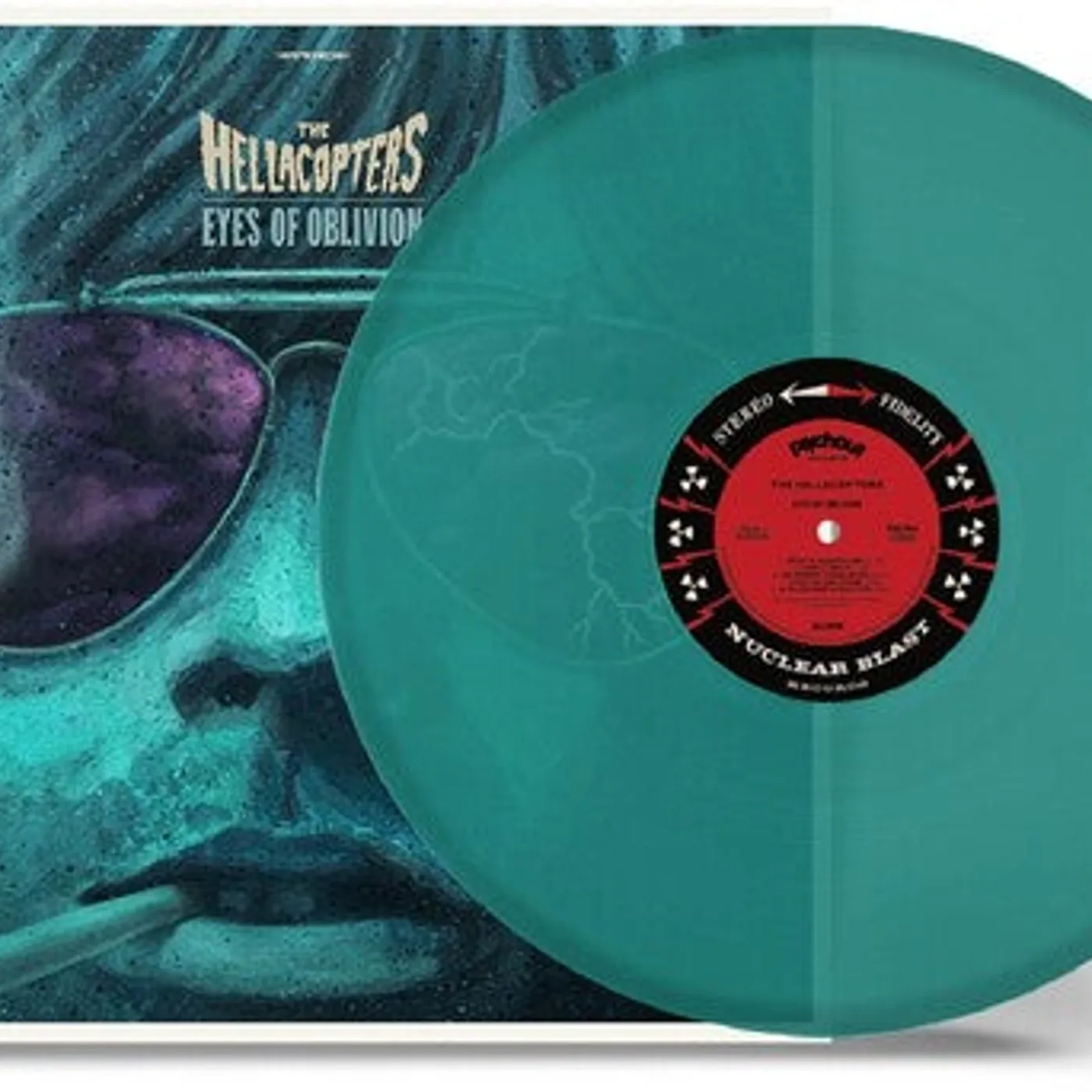 The Hellacopters LP Vinyl - Eyes Of Oblivion - Petrol (Colv) (Gate)