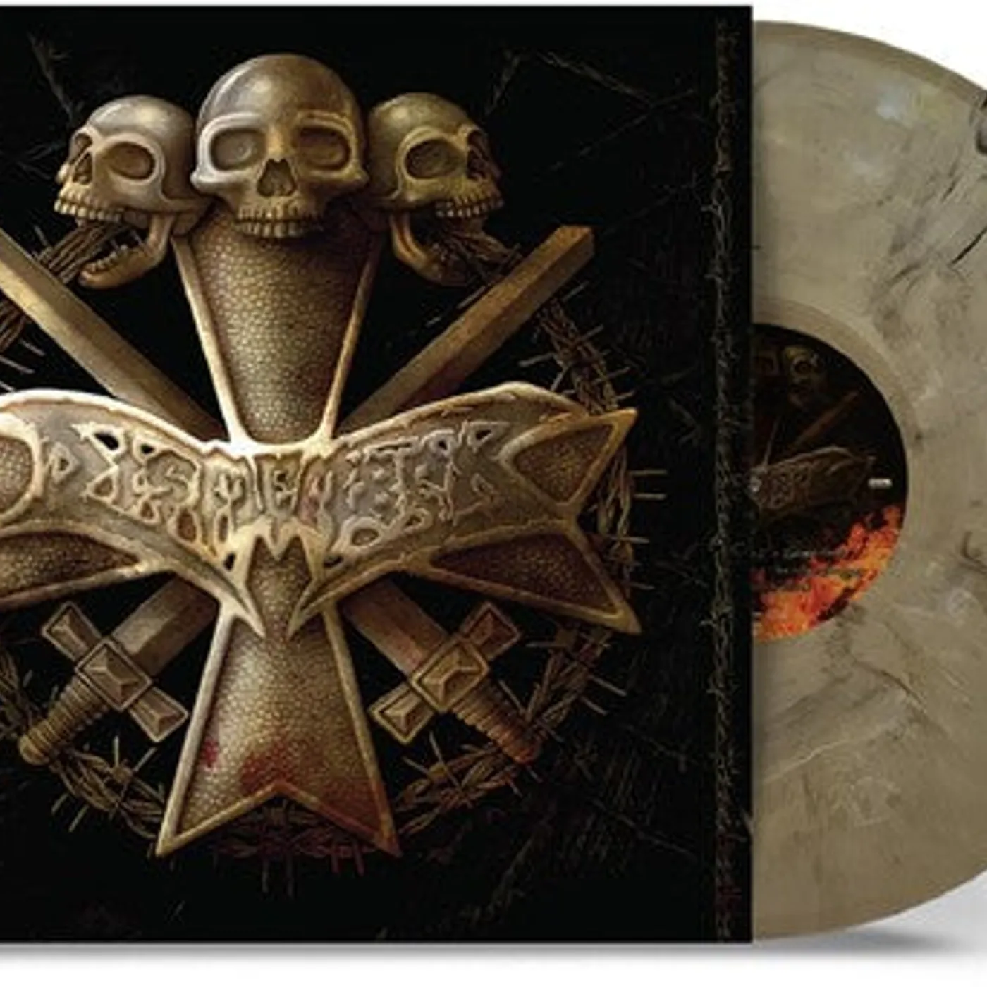 Dismember LP Vinyl - Dismember - Gold Marble (Colv) (Gol) (Reis)