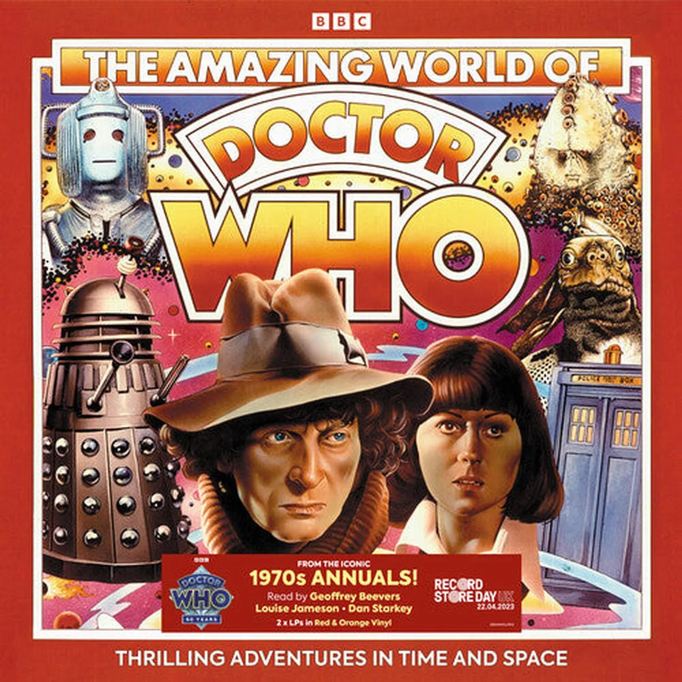 Doctor Who (Colv) (Ltd) (Org) (Red) (Uk) LP Vinyl - Amazing World Of Doctor Who (Colv) (Ltd) (Org)