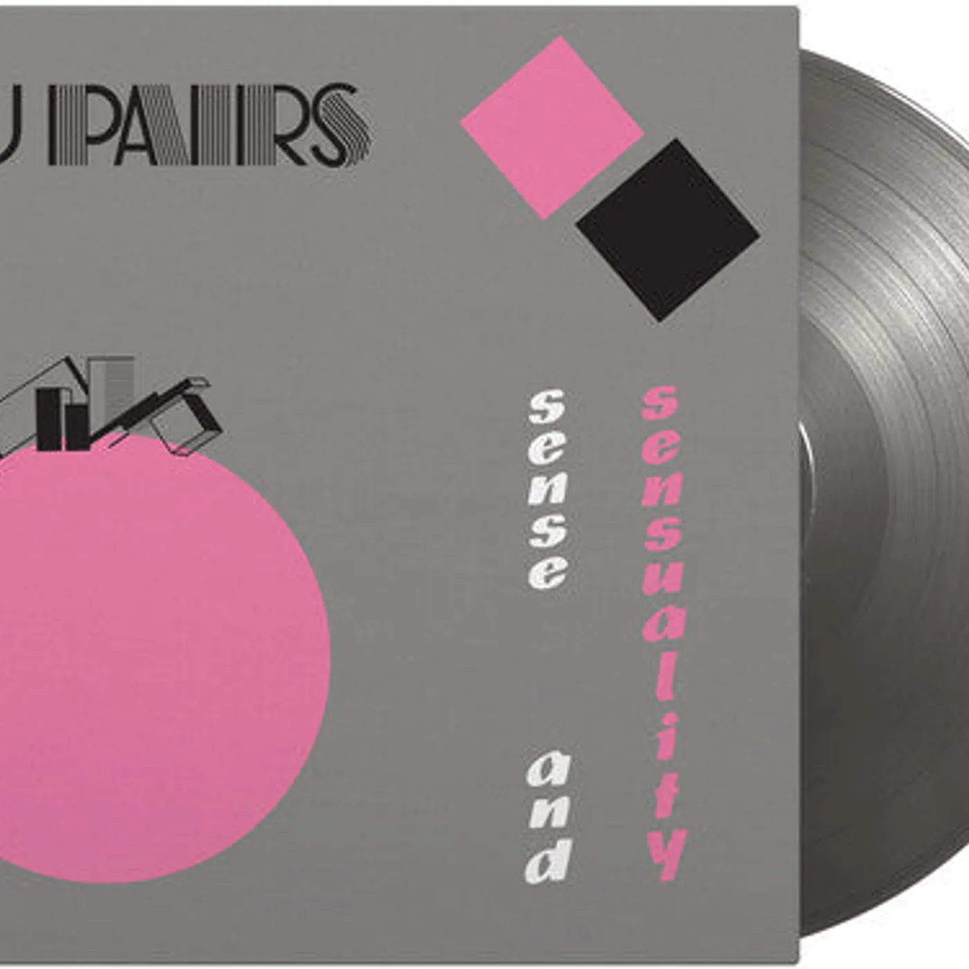 Au Pairs LP Vinyl - Sense & Sensuality (Colv) (Ltd) (Ogv) (Slv) (Hol)