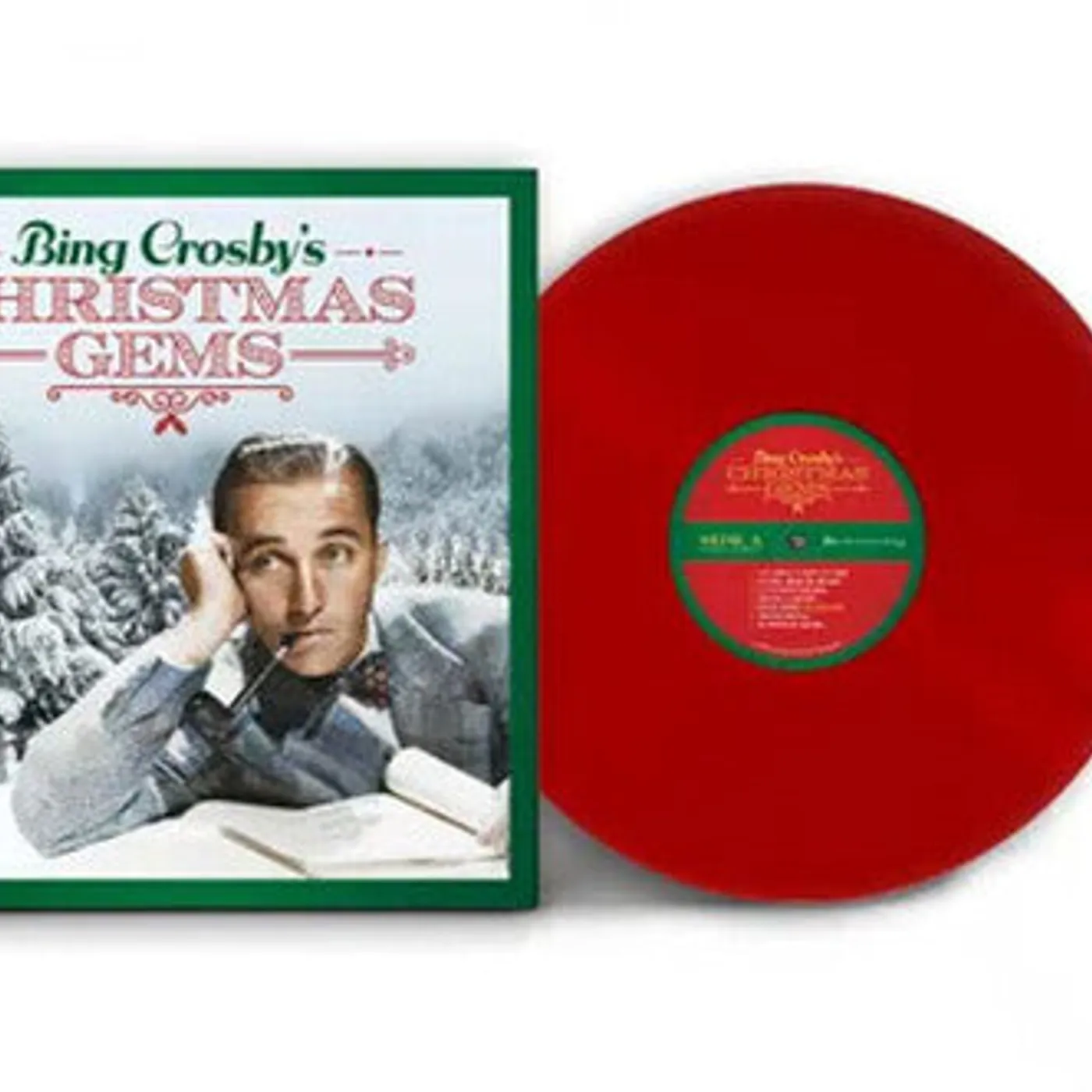 Bing Crosby LP Vinyl - Bing Crosby'S Christmas Gems (Colv) (Ltd) (Red)