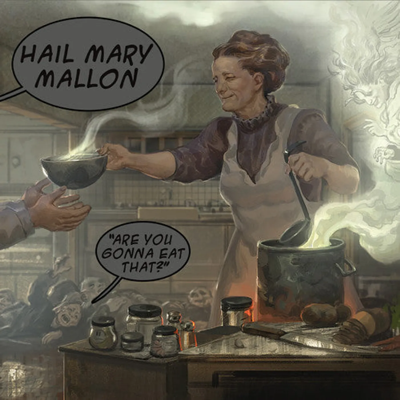 Hail Mary Mallon LP Vinyl - Are You Gonna Eat That (Colv) (Grn)
