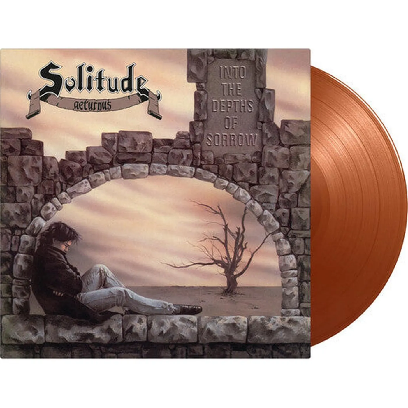 Solitude Aeturnus LP Vinyl - Into The Depths Of Sorrow (Colv) (Gol) (Ltd) (Ogv)