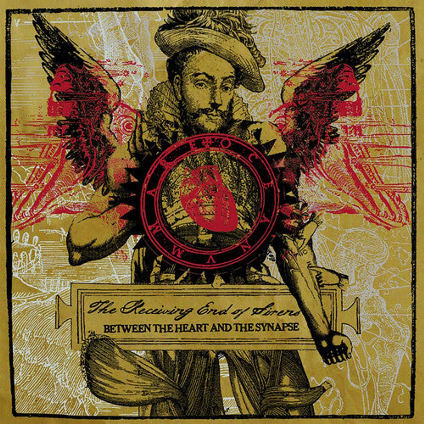 The Receiving End Of Sirens LP Vinyl - Between The Heart And The Synapse (Colv) (Grn)