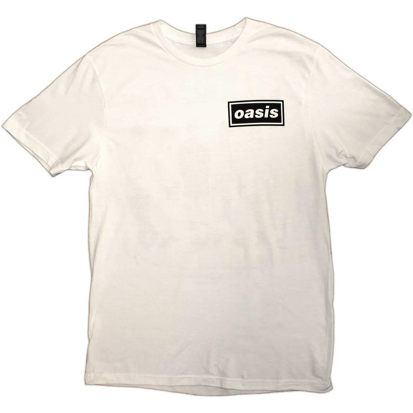 Oasis White T Shirt - Definitely Maybe Promo