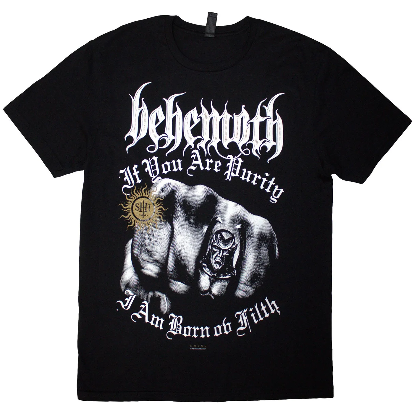 Behemoth T Shirt - The Shit Ov God Purity Fist