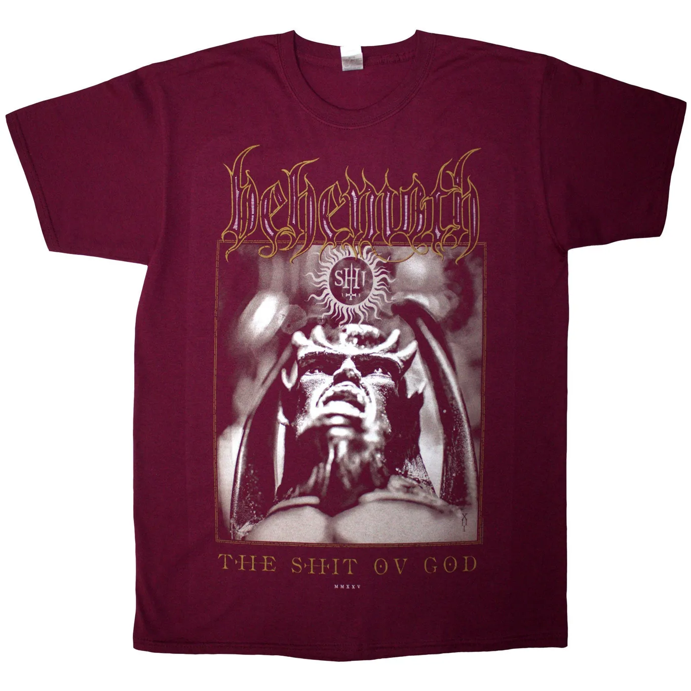 Behemoth T Shirt - The Shit Ov God Cover