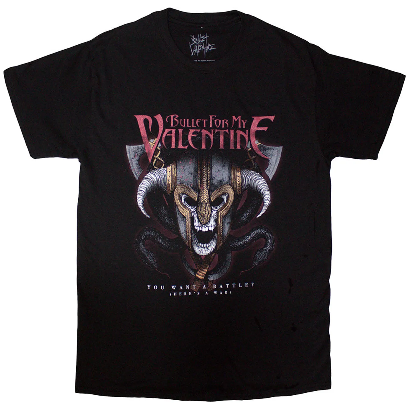 Bullet For My Valentine T Shirt - Viking