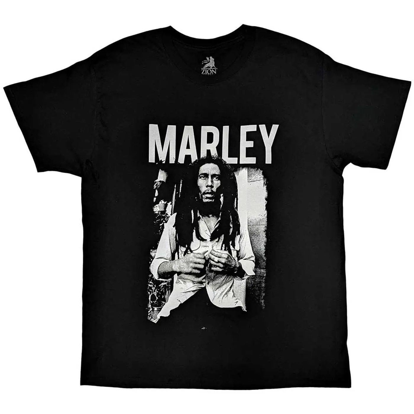 Bob Marley T Shirt - Marley B&W
