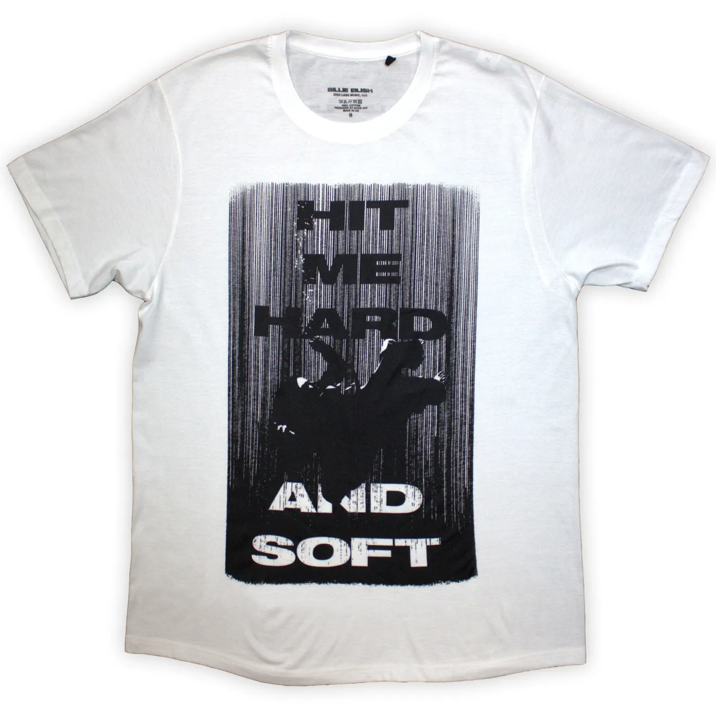 Billie Eilish T Shirt - Hit Me Hard And Soft Falling