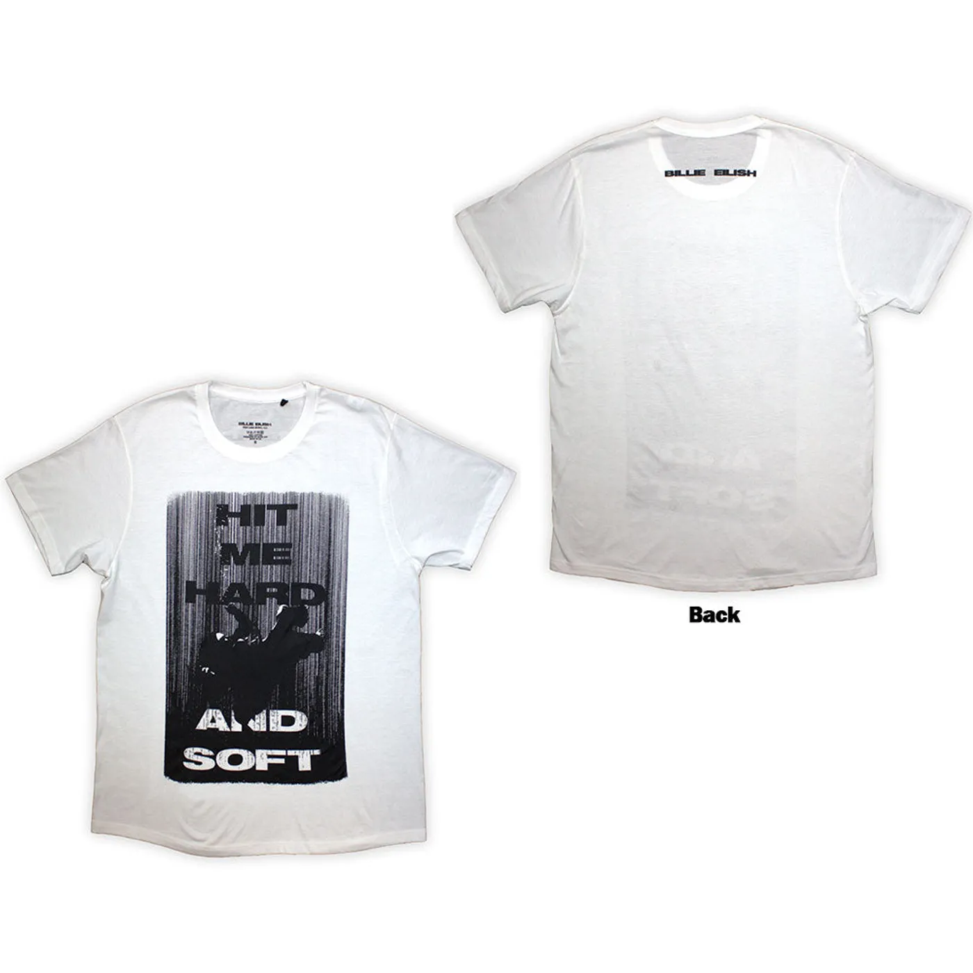 Billie Eilish T Shirt - Hit Me Hard And Soft Falling