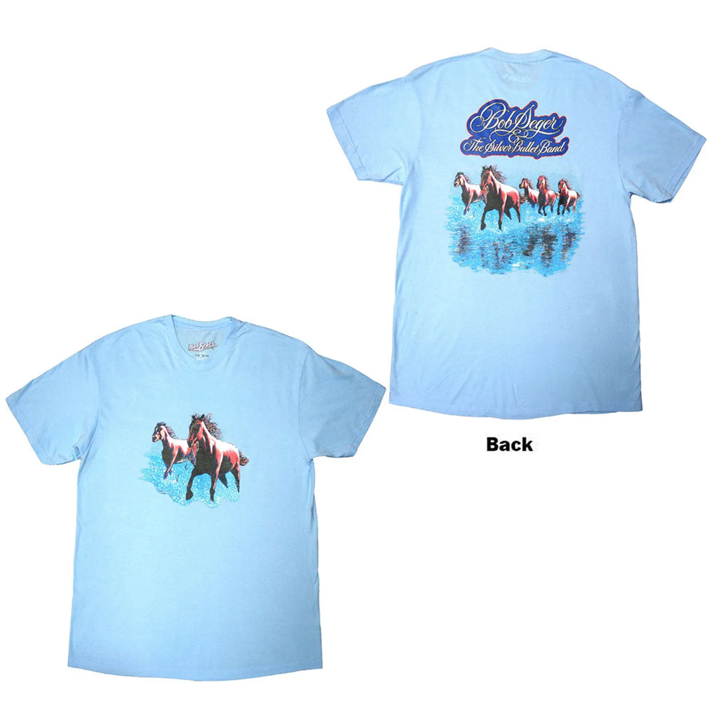 Bob Seger T Shirt - Horses