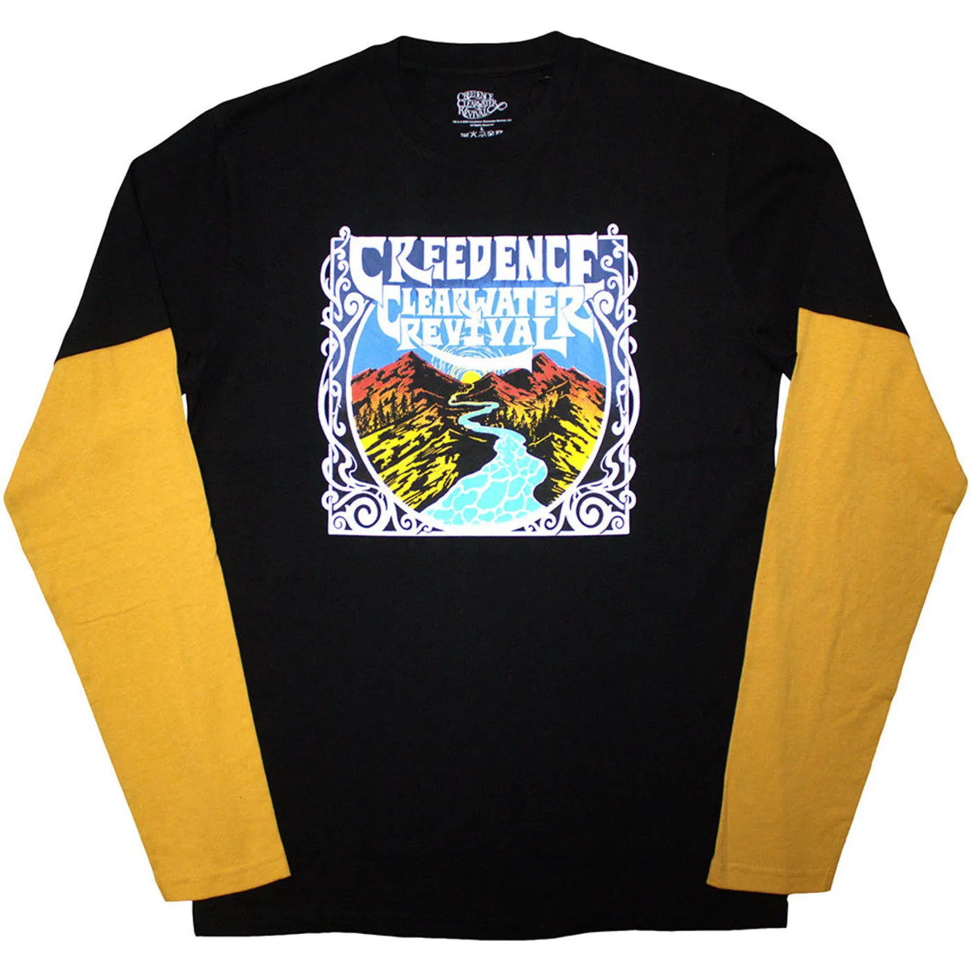Creedence Clearwater Revival Long Sleeve T Shirt - River