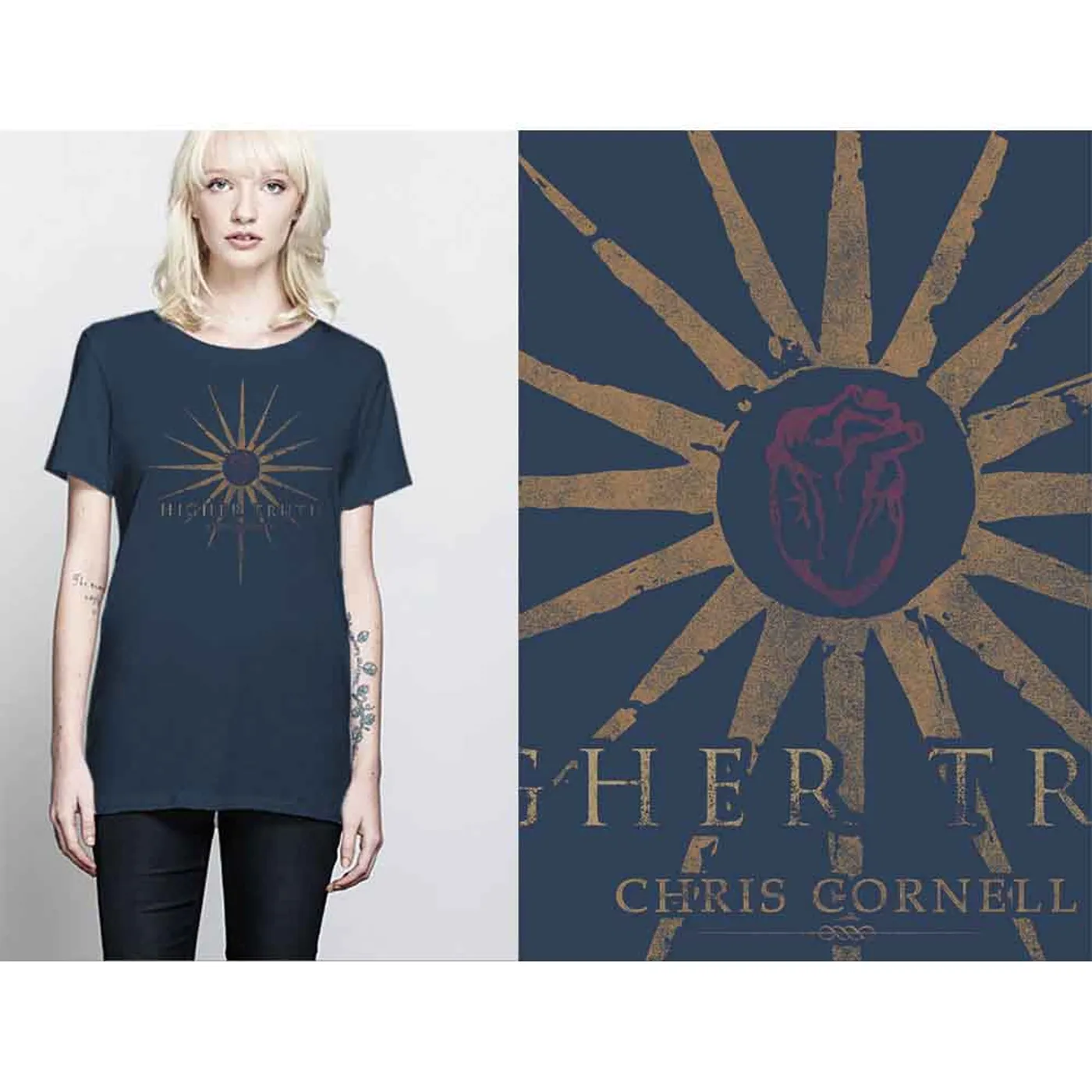Chris Cornell Women's T Shirt - Higher Truth