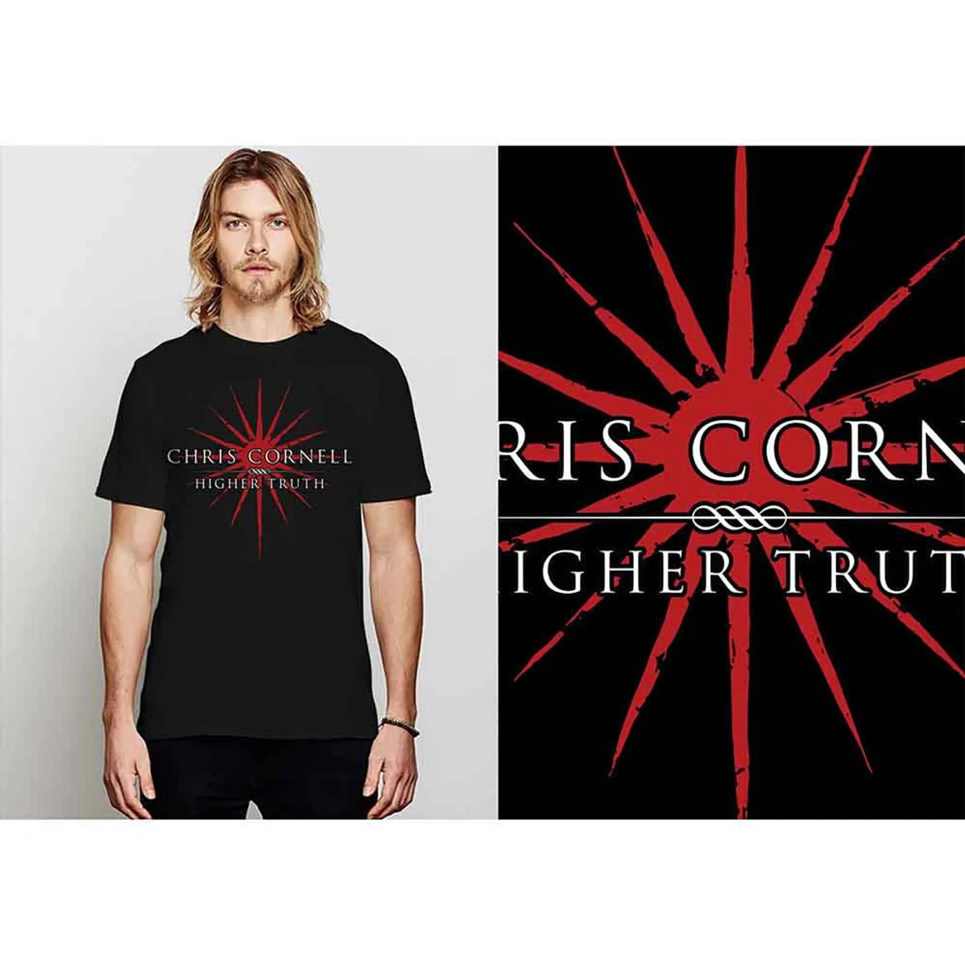 Chris Cornell T Shirt - Higher Truth