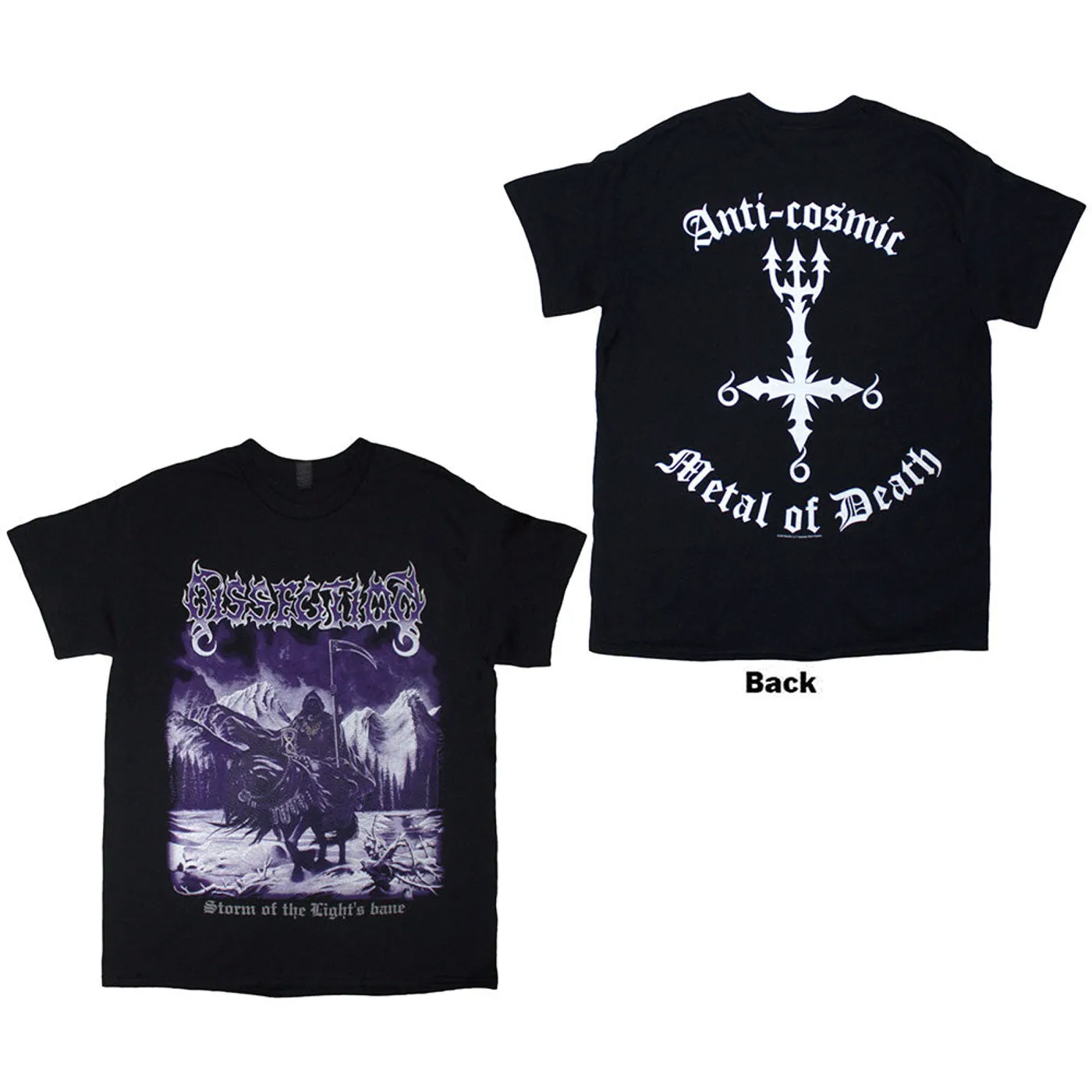 Dissection T Shirt - Storm Of The Light'S Bane