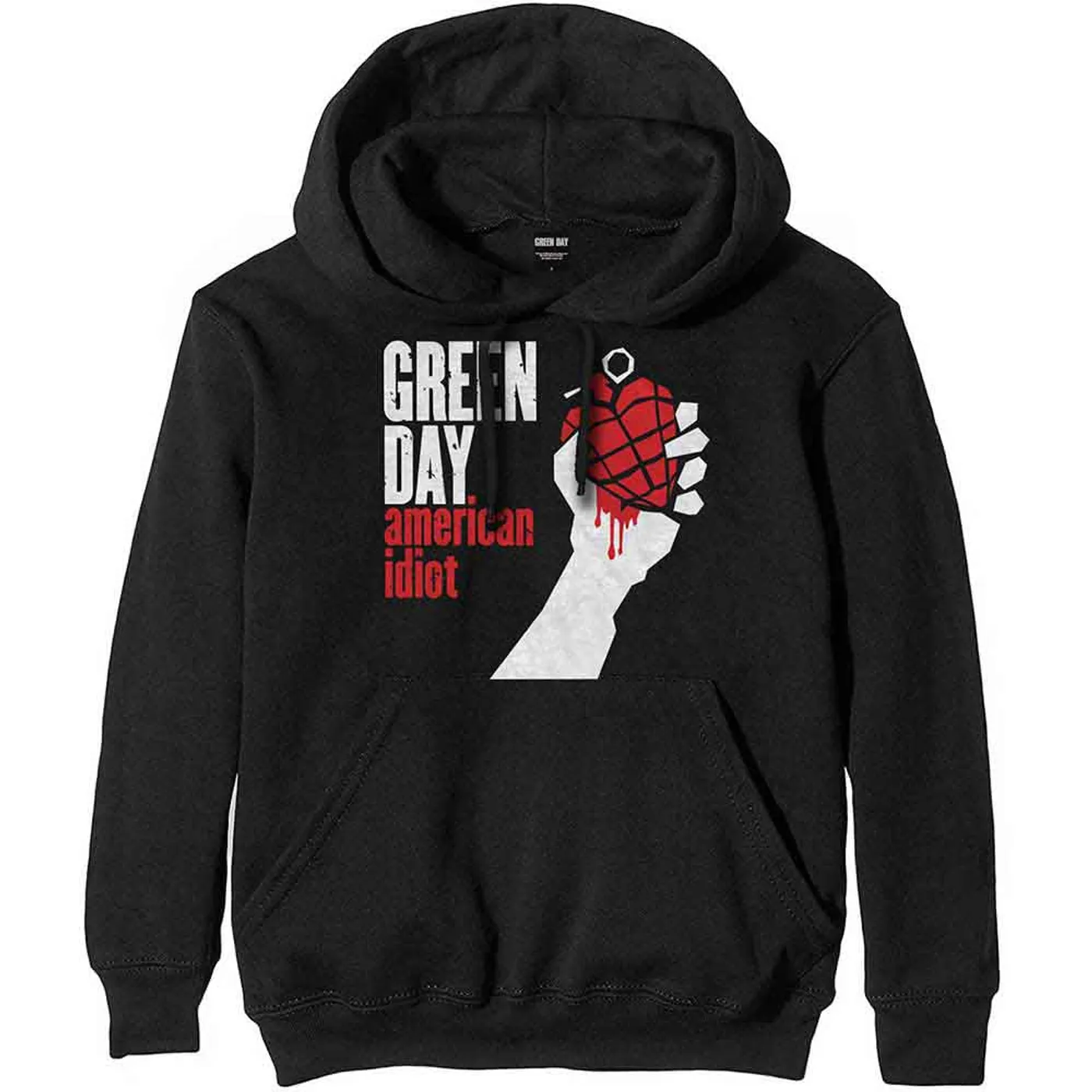 Green Day Pullover Hoodie - American Idiot