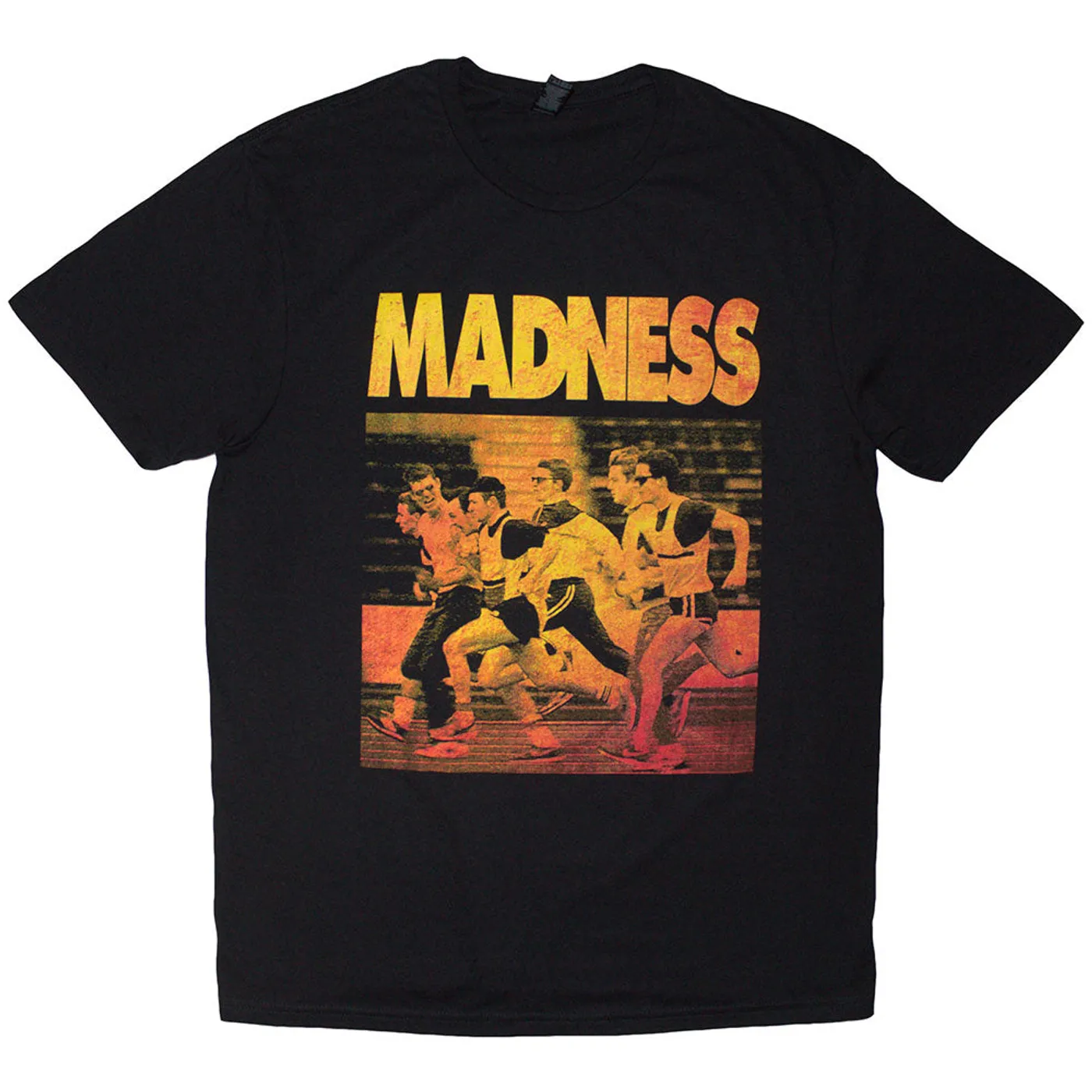 Madness T Shirt - Gold Keep Moving