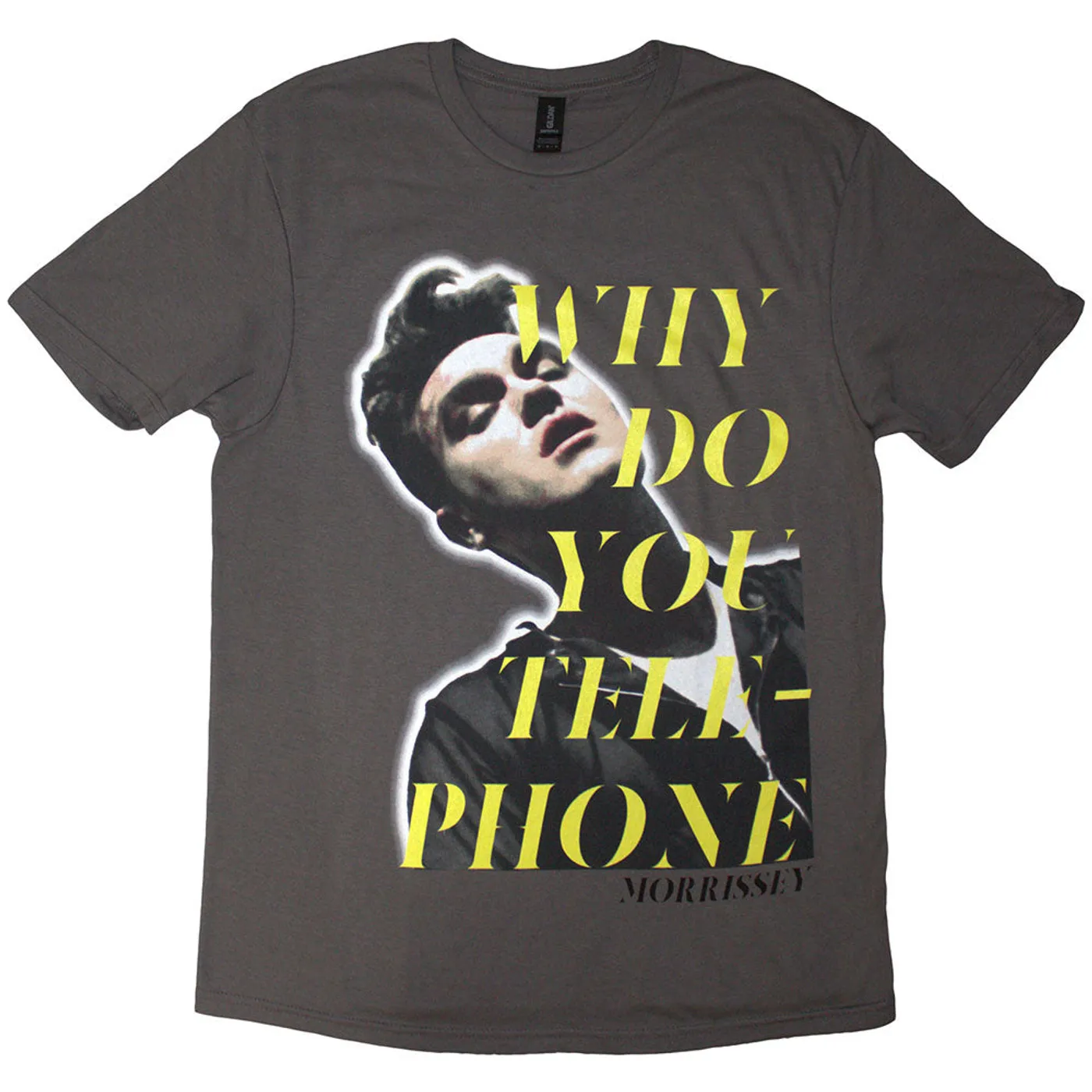 Morrissey T Shirt - Why Do You Telephone?