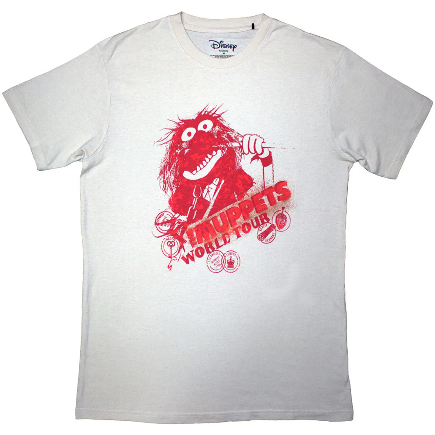 The Muppets T Shirt - Animal On Tour